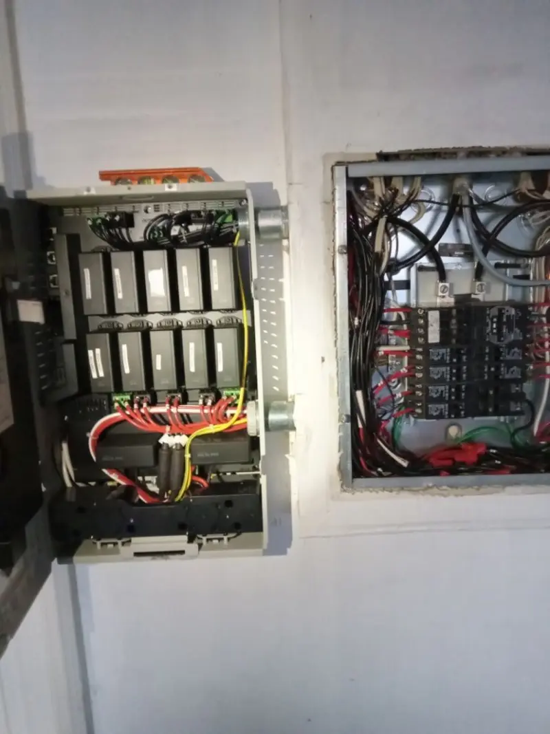 Electrical panel upgrade completed for Indoor Lighting Installation in East Buffalo